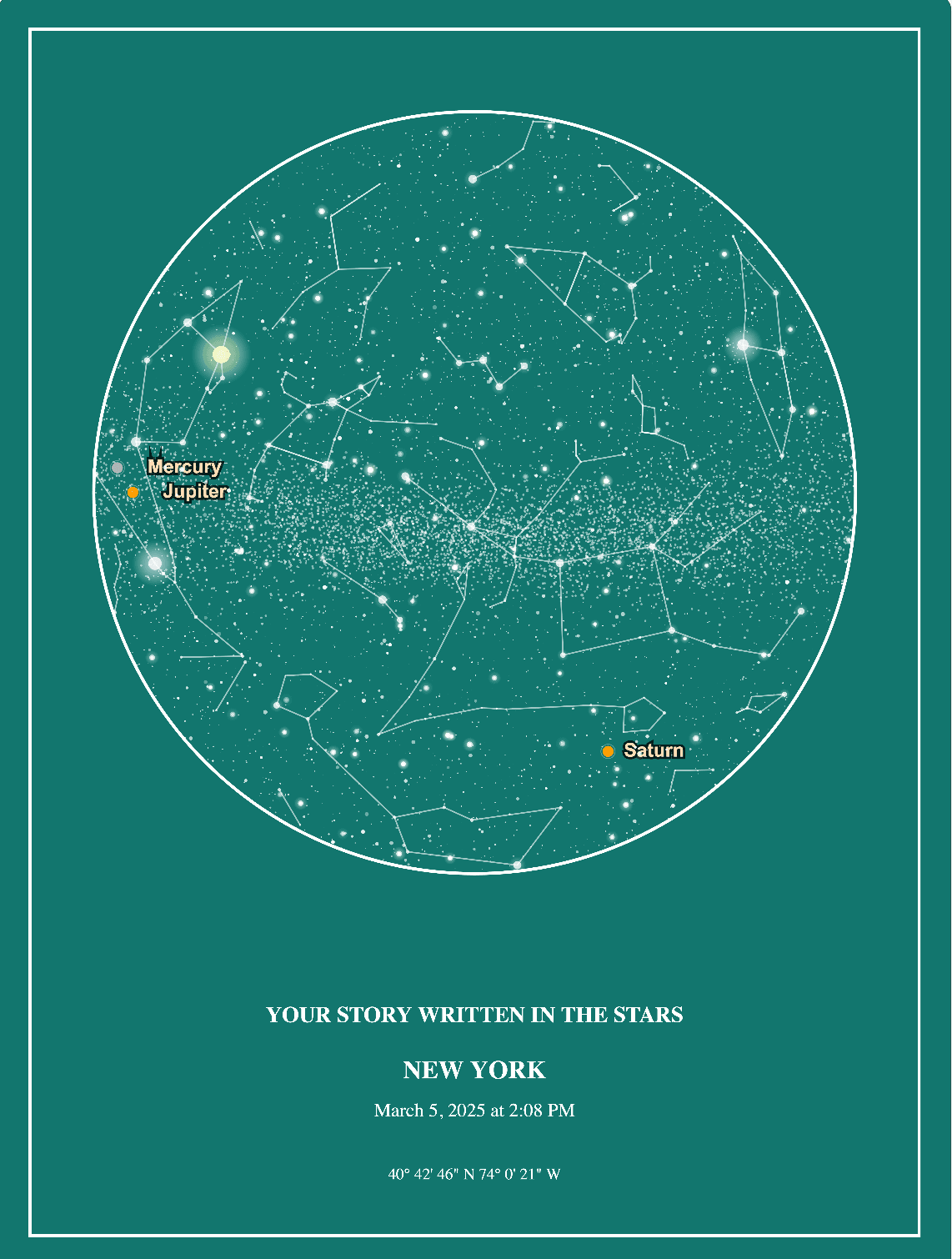 Digital Star Chart