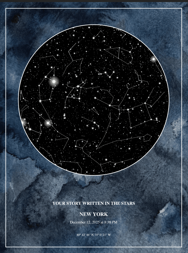 Digital Star Chart